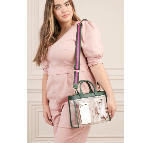 🆕 Stella & Dot The Game Changer Clear Mini - Picture 3 of 9